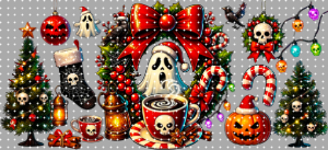 16oz Christmas-S  2563